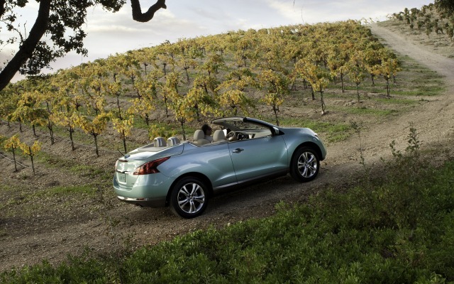 Nissan Murano CrossCabriolet 2011. Desktop wallpaper