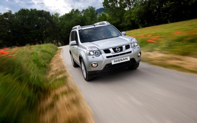 Nissan X-Trail 2011. Desktop wallpaper