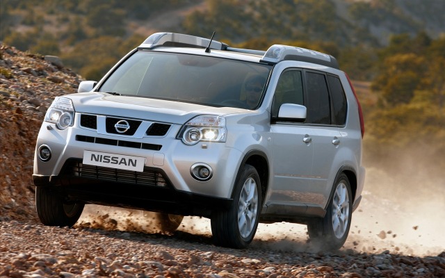 Nissan X-Trail 2011. Desktop wallpaper