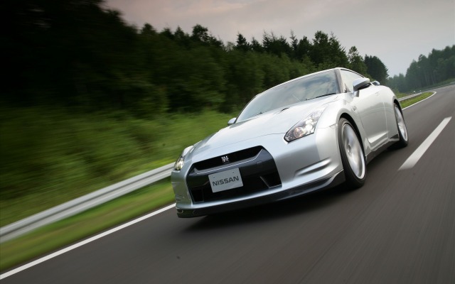 Nissan GT-R 2010. Desktop wallpaper