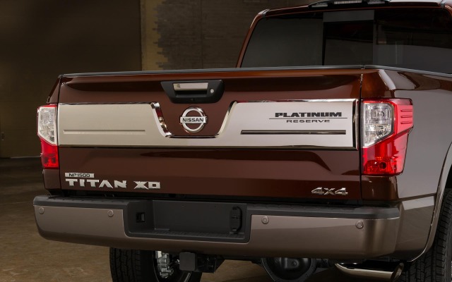 Nissan Titan XD 2016. Desktop wallpaper