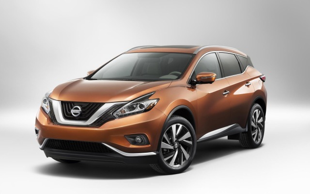 Nissan Murano 2015. Desktop wallpaper