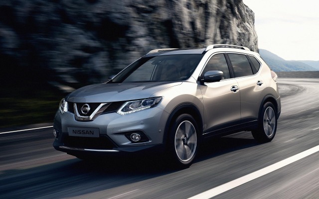 Nissan X-Trail 2014. Desktop wallpaper