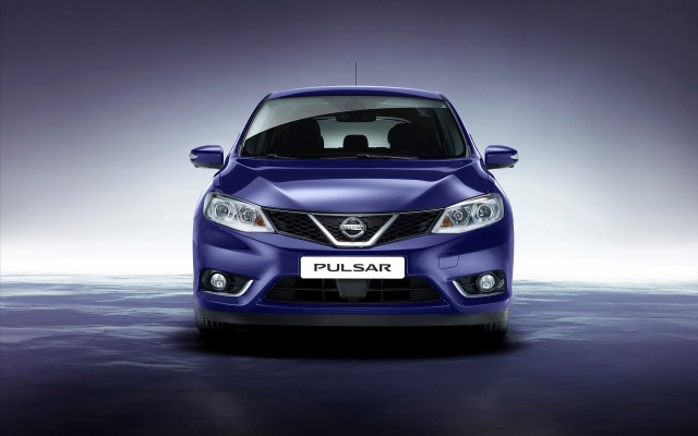 Nissan Pulsar 2015. Desktop wallpaper