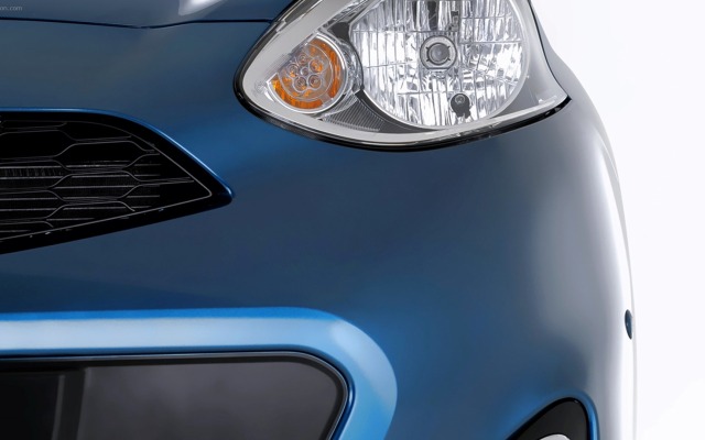 Nissan Micra 2014. Desktop wallpaper