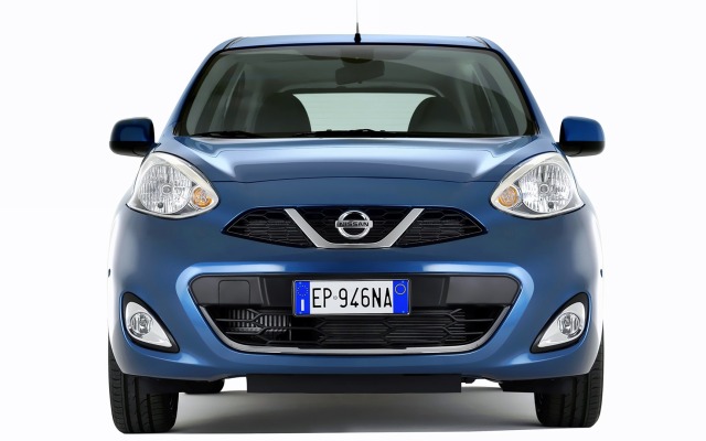 Nissan Micra 2014. Desktop wallpaper