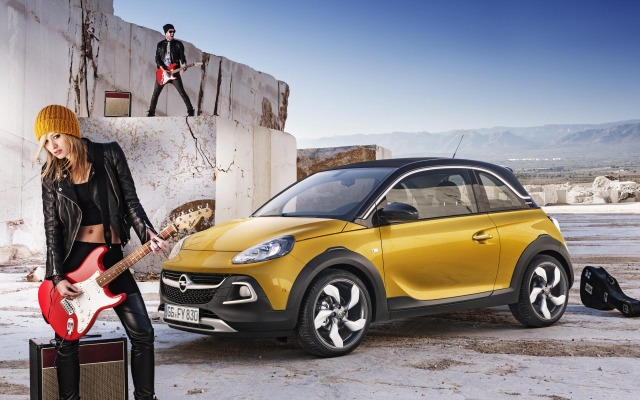 Opel Adam Rocks 2015. Desktop wallpaper