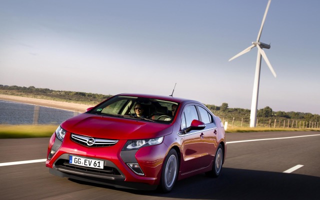 Opel Ampera Electric 2012. Desktop wallpaper