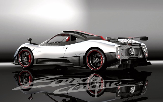 Pagani Zonda Cinque. Desktop wallpaper