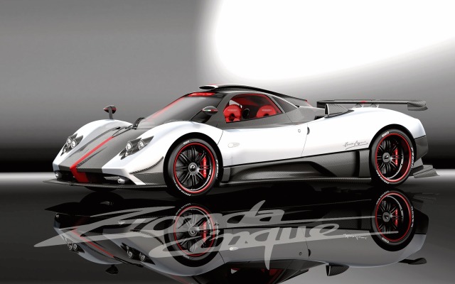 Pagani Zonda Cinque. Desktop wallpaper