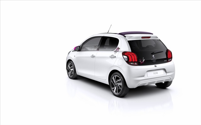 Peugeot 108 2015. Desktop wallpaper