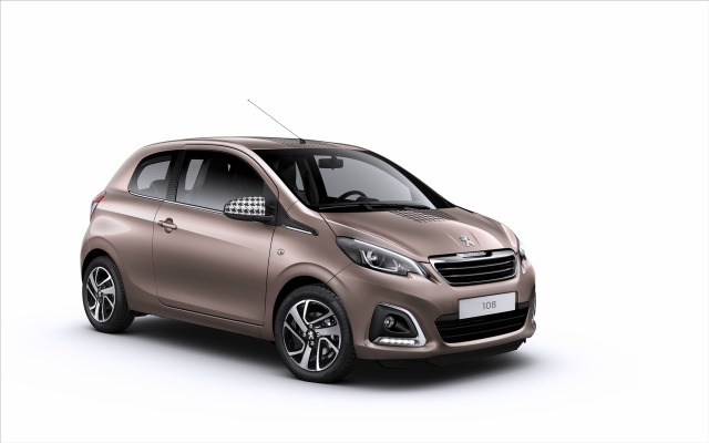 Peugeot 108 2015. Desktop wallpaper