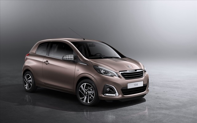 Peugeot 108 2015. Desktop wallpaper