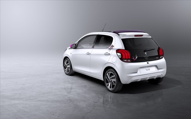 Peugeot 108 2015. Desktop wallpaper