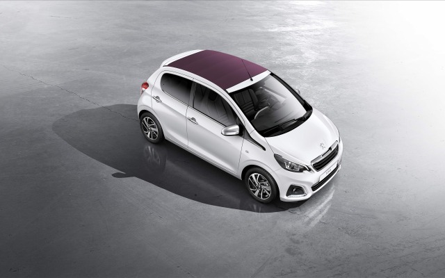 Peugeot 108 2015. Desktop wallpaper