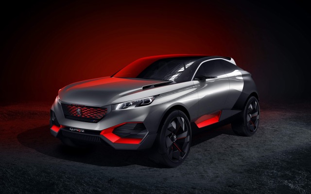 Peugeot Quartz Concept 2014. Desktop wallpaper