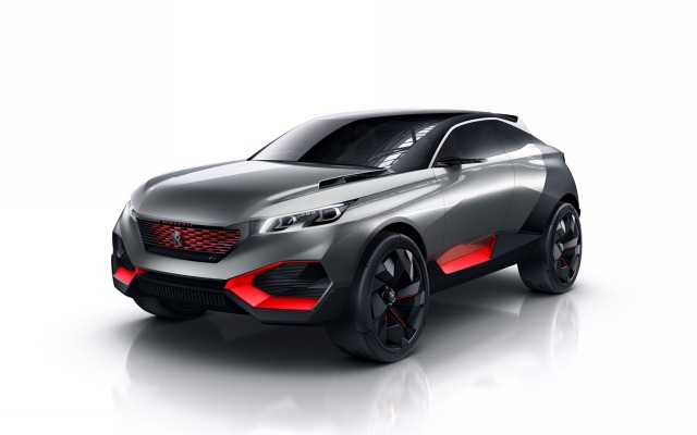 Peugeot Quartz Concept 2014. Desktop wallpaper