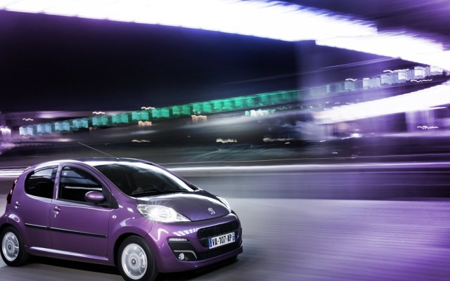 Peugeot 107 2013. Desktop wallpaper