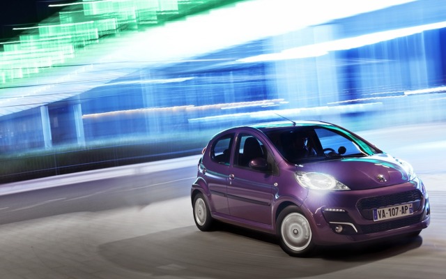 Peugeot 107 2013. Desktop wallpaper