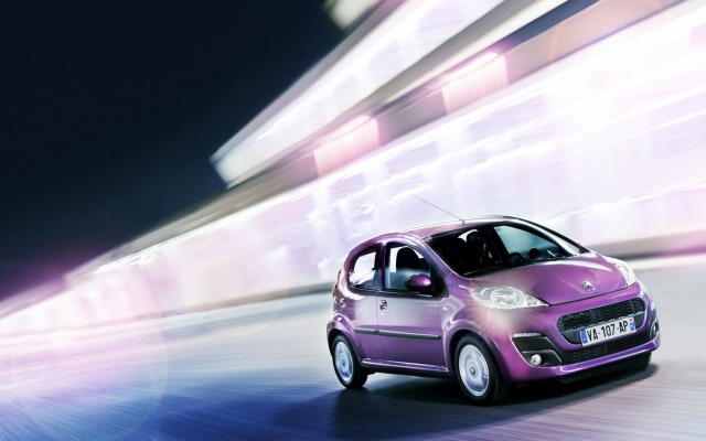 Peugeot 107 2013. Desktop wallpaper