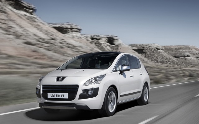 Peugeot 3008 Hybrid4 2012. Desktop wallpaper