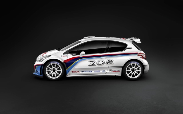 Peugeot 208 R5 Rally 2013. Desktop wallpaper