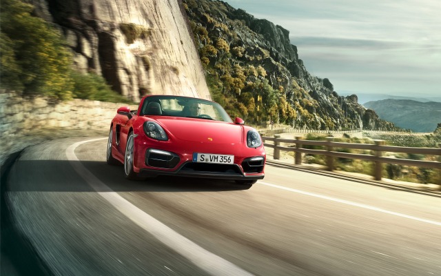 Porsche Boxster GTS 2015. Desktop wallpaper