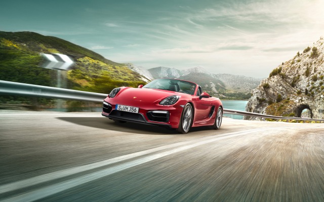 Porsche Boxster GTS 2015. Desktop wallpaper