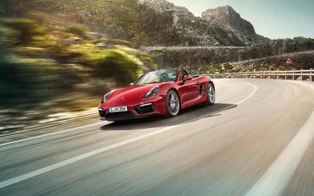 Porsche Boxster GTS 2015. Desktop wallpaper