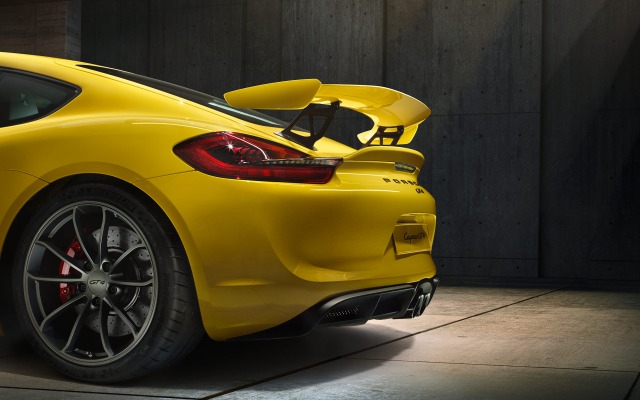 Porsche Cayman GT4 2015. Desktop wallpaper