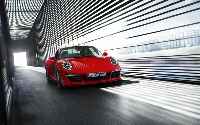 Porsche 911 Targa 4 GTS 2015. Desktop wallpaper