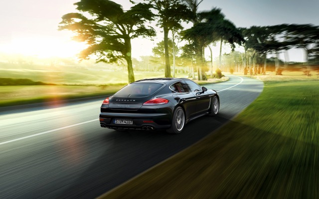 Porsche Panamera 4S Executive 2015. Desktop wallpaper