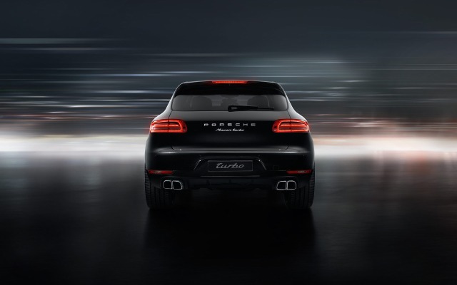 Porsche Macan Turbo 2015. Desktop wallpaper