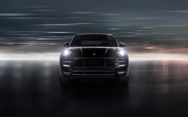 Porsche Macan Turbo 2015. Desktop wallpaper