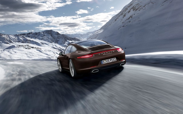 Porsche 911 Carrera 4 2015. Desktop wallpaper