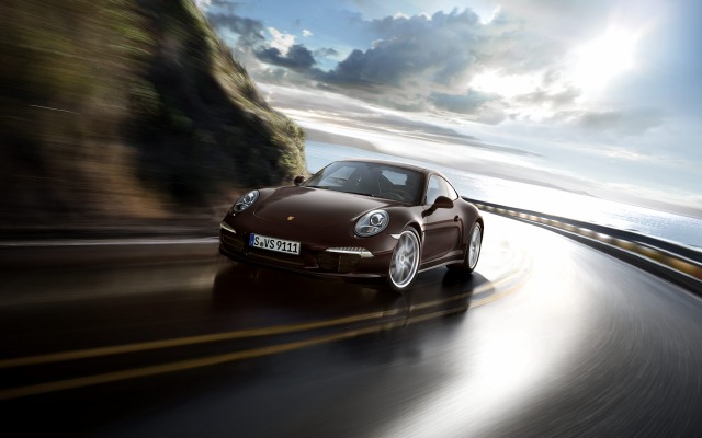 Porsche 911 Carrera 4 2015. Desktop wallpaper