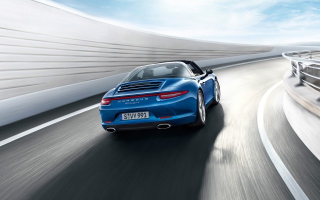 Porsche 911 Targa 4 2015. Desktop wallpaper