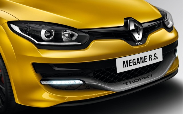 Renault Megane R.S. 275 Trophy 2015. Desktop wallpaper