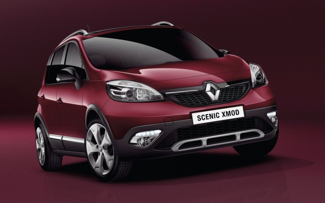 Renault Scenic XMOD 2014. Desktop wallpaper