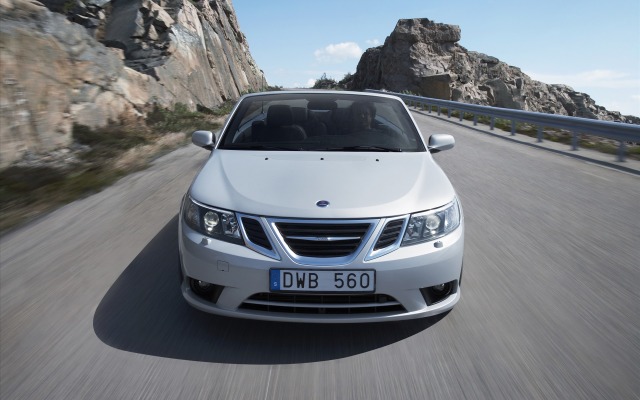 Saab 9-3 Convertible 2010. Desktop wallpaper