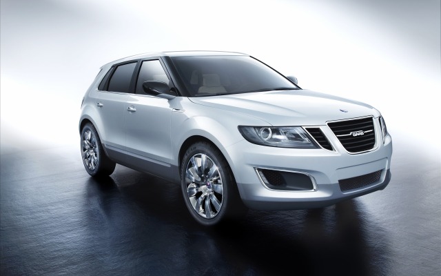 Saab 9-4X Biopower Concept. Desktop wallpaper