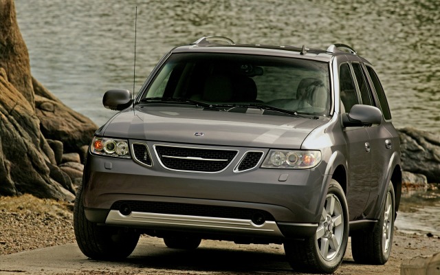 Saab 9-7X 2009. Desktop wallpaper