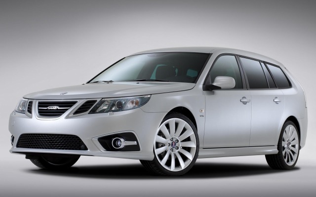 Saab 9-3 Griffin Sport Combi Aero 2011. Desktop wallpaper