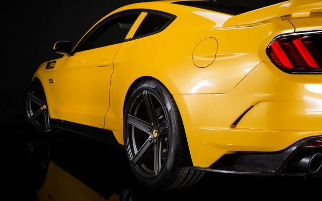 Saleen S302 Black Label 2015. Desktop wallpaper