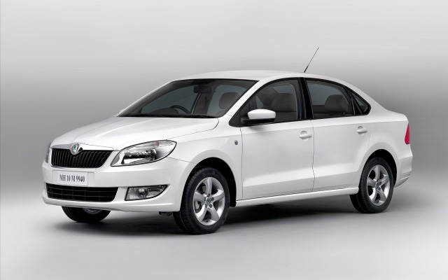 Skoda Rapid 2012. Desktop wallpaper