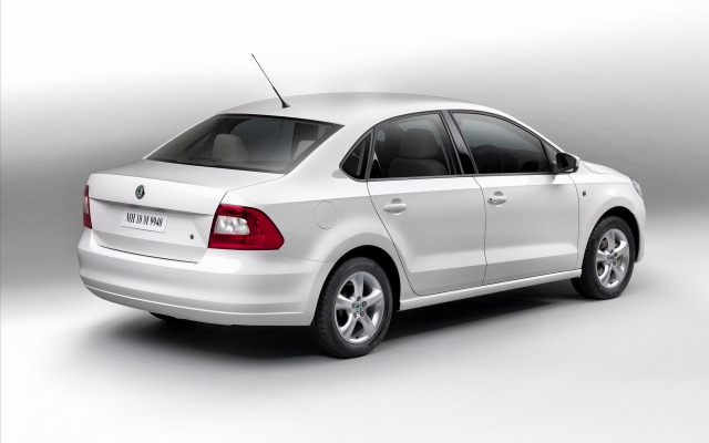 Skoda Rapid 2012. Desktop wallpaper