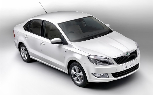 Skoda Rapid 2012. Desktop wallpaper