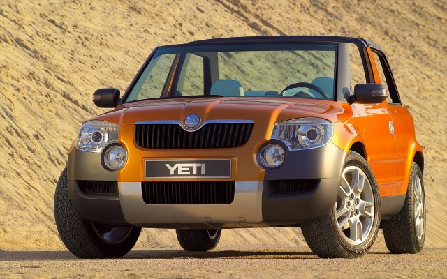 Skoda Yeti Concept 2009. Desktop wallpaper