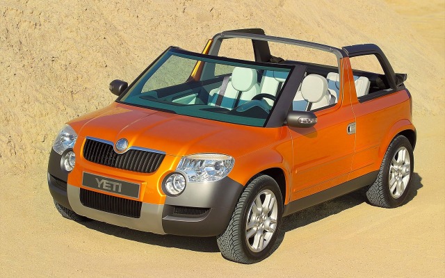 Skoda Yeti Concept 2009. Desktop wallpaper