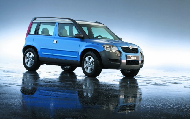 Skoda Yeti Concept 2009. Desktop wallpaper